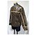 Chaqueta Guess de piel de cordero marrón Castaño - vista 3
