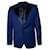 Blauer glänzender Blazer von Paul Smith