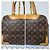 Borsa Retiro MM NM in tela Monogram Louis Vuitton Marrone Beige - vista 13