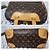 Borsa Retiro MM NM in tela Monogram Louis Vuitton Marrone Beige - vista 15