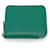 Hermès HERMES Portefeuille Rond Compact Azap Silkin Vert  - vue 1