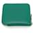 Hermès HERMES Portefeuille Rond Compact Azap Silkin Vert  - vue 2