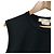 Autre Marque Top sin mangas con volantes COMME des GARCONS Negro - vista 3
