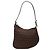 Bolso de hombro de lona Zucchino marrón Fendi Castaño Marrón oscuro