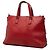 Bamboo Borsa a tracolla in pelle rossa Gucci con frange in bambù Rosso - vista 2