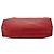 Bamboo Borsa a tracolla in pelle rossa Gucci con frange in bambù Rosso - vista 3