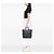Prada Blaue Tessuto Stampato Tote Marineblau - Ansicht 11