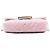 Fendi Pink Mini Zucca Prägung Samt Baguette Tasche - Ansicht 3