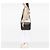 Fendi Brown Zucca Spalmati Borsa a Tracolla con Patta - vista 7