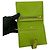 Portefeuille compact en cuir d'autruche Hermès Béarn Vert - vue 8