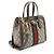 Gucci GG Supreme Ophidia Kleine Tote Braun Beige - Ansicht 2