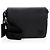 Mensageiro Takeoff Aerogram em Couro de Bezerro Louis Vuitton Preto