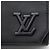 Mensageiro Takeoff Aerogram em Couro de Bezerro Louis Vuitton Preto - vista 9