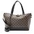 Borsa Tote Hyde Park Damier Ebene Louis Vuitton Nero