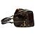 Bolsa 2 em 1 em couro Damier Knightsbridge da Louis Vuitton Metálico Bronze - vista 6