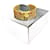 Timeless Bracciale Turnlock Coco Mark di Chanel D'oro Metallico  - vista 1
