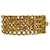 Timeless Bracciale Turnlock Coco Mark di Chanel D'oro Metallico  - vista 6
