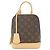Zaino Alma Monogram Louis Vuitton Marrone