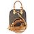 Zaino Alma Monogram Louis Vuitton Marrone - vista 2