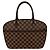 Borsa a mano Damier orizzontale Sarria di Louis Vuitton Metallico Bronzo - vista 2