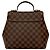Borsa 2 in 1 Damier Bergamo di Louis Vuitton Marrone - vista 4
