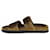 Prada Samt-Sandalen Braun - Ansicht 2