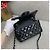 Bolso rectangular clásico mini Chanel en piel de charol negra Negro - vista 14