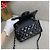 Bolso rectangular clásico mini Chanel en piel de charol negra Negro - vista 5