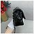 Bolso rectangular clásico mini Chanel en piel de charol negra Negro - vista 7