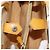 2 Jours Fendi 2Jours Leather Medium Giallo - vista 5