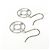 Tiffany & Co Boucles d'oreilles médaillon ouvert Tiffany Atlas - vue 3