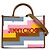 Borsa Tote 2 in 1 Small Avenue di Jimmy Choo Marrone Multicolore - vista 2