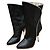 Botines de cuero negro Gucci 37