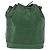 Noe Borsa Noé Louis Vuitton in pelle Epi grande Verde - vista 2