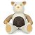 Ours en peluche Doudou Louis Vuitton Marron Blanc Beige