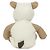 Ours en peluche Doudou Louis Vuitton Marron Blanc Beige - vue 3