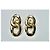 GOOSSENS LHASSA nuovi orecchini a clip Gold hardware - vista 3