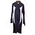 Burberry Kleid aus Polyester mehrfarbig Mehrfarben
