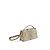 Jacquemus Le Grand Bambino Bolsa com Aba em Pele de Python Bege - vista 2