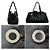 Bulgari Borsa Tote Bvlgari Twist Nero - vista 3