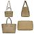 Borsa in pelle beige Prada - vista 3