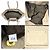 Borsa in pelle beige Prada - vista 4