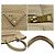 Borsa in pelle beige Prada - vista 6