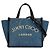 Borsa a Spalla in Denim Jimmy Choo Blu Blu navy - vista 2