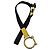 Cinturino in pelle Saffiano e nylon Prada Nero Giallo