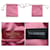 Valentino Garavani Pink Leather Clutch Bag  - view 4