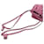 Valentino Garavani Pink Leather Clutch Bag  - view 5