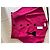 Ami Paris Wollcardigan Rosa Schwarz Pink - Ansicht 3