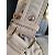 Borsa a mano Lancel Frasque in pelle beige - vista 3