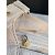 Borsa a mano Lancel Frasque in pelle beige - vista 5